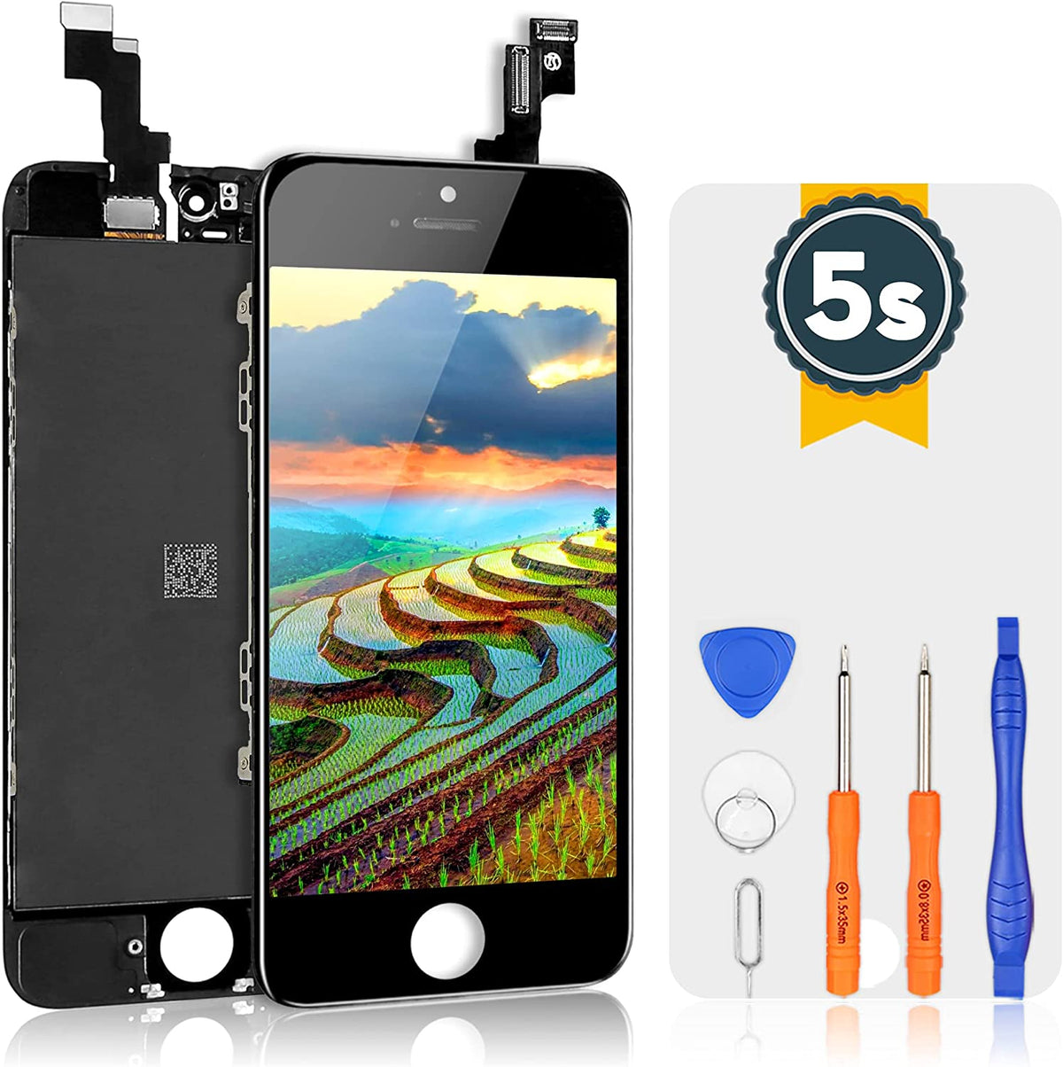bokman for iPhone 5s/SE Black Screen Replacement Parts Display Assembly