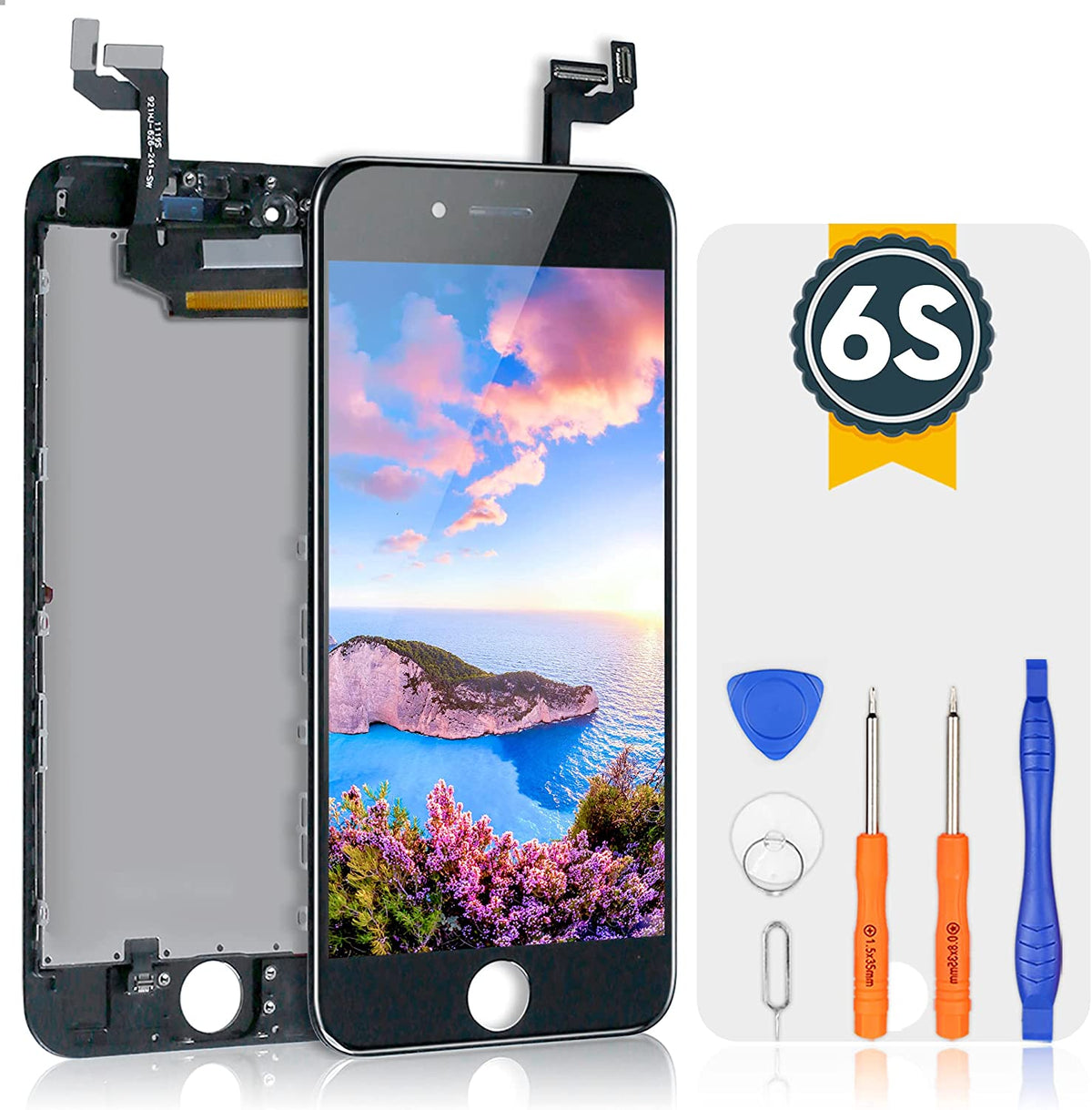 bokman for iPhone 6s Black Screen Replacement Parts Display Assembly
