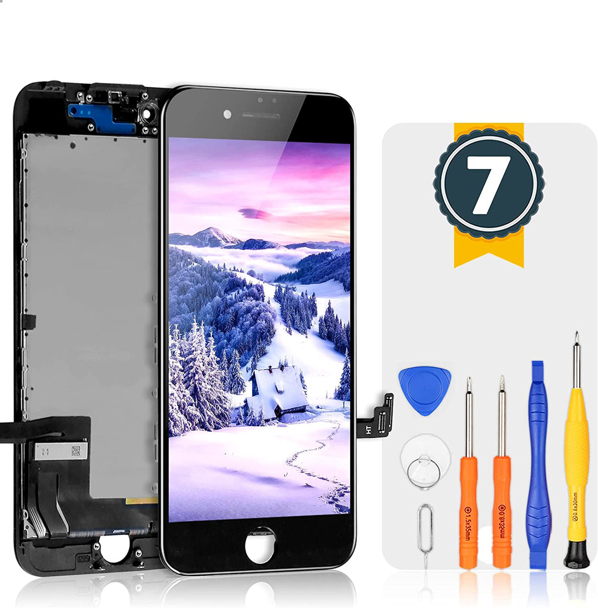bokman for iPhone 7 Black Screen Replacement Parts Display Assembly