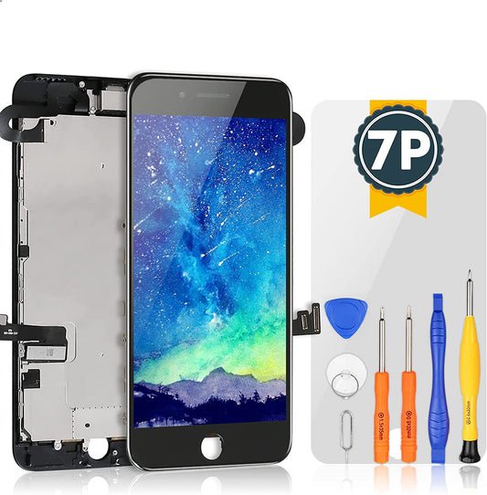 bokman for iPhone 7 Plus Black Screen Replacement Parts Full Display Assembly