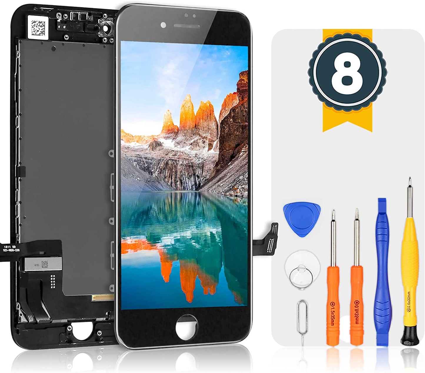 bokman for iPhone 8/SE 2020 Black Screen Replacement Parts Display Assembly