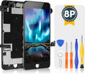 bokman for iPhone 8 Plus Black Screen Replacement Parts Full Display Assembly