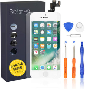 bokman for iPhone 5s/SE White Screen Replacement Parts Display Assembly
