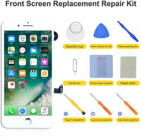 bokman for iPhone 7 Plus White Screen Replacement Parts Full Display Assembly