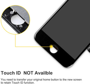 bokman for iPhone 8 Plus Black Screen Replacement Parts Full Display Assembly