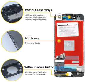 bokman for iPhone 7 Black Screen Replacement Parts Display Assembly