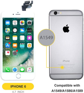 bokman for iPhone 6 White Screen Replacement Parts Full Display Assembly