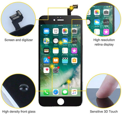 bokman for iPhone 6s Black Screen Replacement Parts Display Assembly