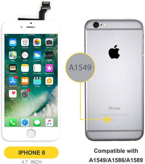bokman for iPhone 6 White Screen Replacement Parts Display Assembly