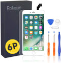 bokman Ersatzdisplay für iPhone 6 Plus, Bildschirm-Reparaturset, Weiß
