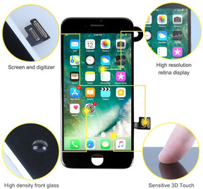 bokman for iPhone 8/SE 2020 Black Screen Replacement Parts Full Display Assembly