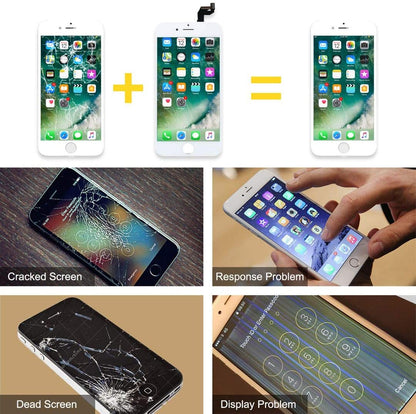 bokman for iPhone 6s White Screen Replacement Parts Display Assembly