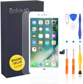bokman for iPhone 7 Plus White Screen Replacement Parts Display Assembly