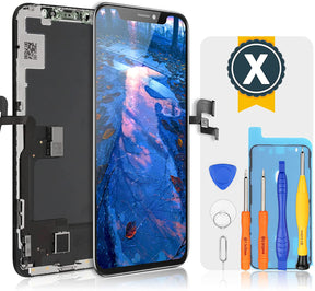 bokman for iPhone X LCD Black Screen Replacement Parts Display Assembly Front Panel