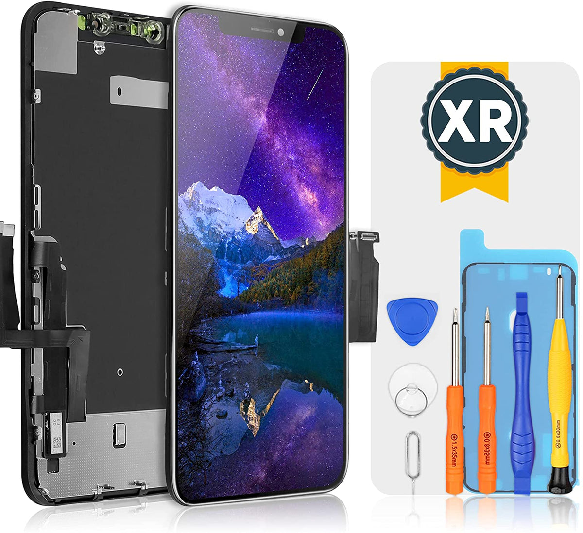 bokman for iPhone XR Black LCD Screen Replacement Parts Display Assembly