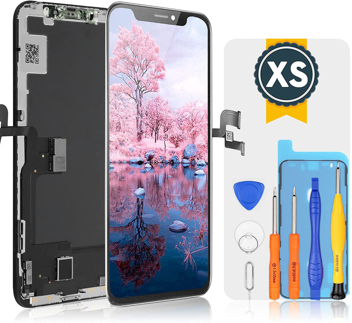 bokman for iPhone XS Black OLED Screen Replacement Parts Display Assembly