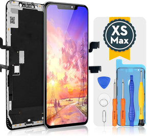 bokman for iPhone XS Max OLED Black Screen Replacement Parts Display Assembly Front Panel